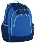TAKE IT EASY Schulrucksack Berlin ZOOM BLUE 26 Liter - Blau