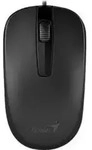 GENIUS DX-120 / B&uuml;ro / Optisch / 1200 DPI / Kabelgebundenes USB / Schwarz - Schwarz