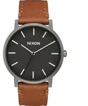 Nixon Porter Leather A1058-2494 Herrenarmbanduhr