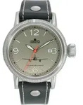 Aristo Herren Messerschmitt Uhr Fliegeruhr ME 262 Automatik 3H262-ALU Leder