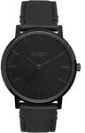 Nixon Porter Leather A1058-001 Herrenarmbanduhr Design Highlight