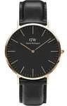 Daniel Wellington Classic DW00100127 Herrenarmbanduhr - Schwarz