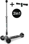 Mikro-Kickboard Monster 2in1 Grau - Grau