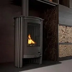 HS FLAMINGO Kaminofen MASTERFLAMME Piccolo I - schwarz - Schwarz