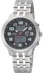 ETT EGS-11302-22M Solar Drive Funkuhr Hunter II Chronograph Herrenuhr 48mm - Grau
