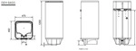 AEG Wandspeicher DEM 120 Basis, Warmwasserboiler 120 Liter, stufenlose