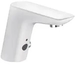 KLUDI BALANCE Elektronische Waschtisch Armatur mit Batterie chrom/wei&szlig;, 5210091 -