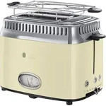 Russell Hobbs Toaster Retro Vintage Cremewei&szlig; 1300 W - Beige
