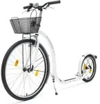 Kickbike Roller City G4 mit Korb Wei&szlig; - Wei&szlig;