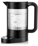 BISTRO 11659 Wasserkocher - Schwarz - Schwarz