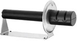 WMF Messersch&auml;rfer, Keramik, Schwarz, Edelstahl, 90 x 180 x 90 mm - Schwarz/Silber