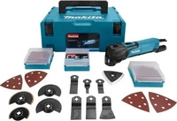 Makita TM3010CX3J, MAKITA 320W Multifunktionsschleifer + Zubeh&ouml;r im MAK-PAC Koffer -