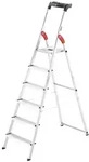 Hailo L60 StandardLine Alu-Sicherheits-Stehleiter - Leiter 6 Stufen belastbar...