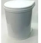 HAILO 3515001 Abfallsorter 15 Liter MONO 15 ab 40 cm Schrankbreite, wei&szlig; - Wei&szlig;