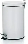 Kela Treteimer Silent Close Cornell Metall wei&szlig; Matt 39cmh 25cm&Oslash; 12L, 10929 - Wei&szlig;