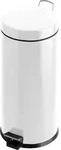 V-Part - Treteimer 30 Liter - Steel - Wei&szlig; - Wei&szlig;