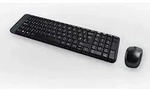 Logitech MK220, Kabellos, USB, Schwarz, Maus enthalten - Schwarz