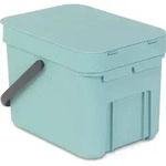 Brabantia - Abfallbeh&auml;lter 'Sort & Go', 6 L,Farbe:gr&uuml;n, 109645 - Gr&uuml;n