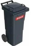 Sulo einfarbige M&uuml;lltonne 60 L in div. Farben, Farbe:grau - Grau