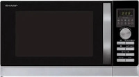Sharp Home Appliances R843INW, Kombi-Mikrowelle, 25 l, 900 W, Eingebautes Display,