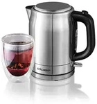 Cloer 4519, 1 l, 2200 W, Silber, Edelstahl, Drahtlos - Silber