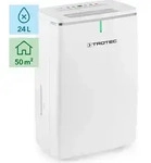 TROTEC Luftentfeuchter TTK 72 E (max. 24 L/Tag), geeignet f&uuml;r R&auml;ume bis 125 m3 / 50