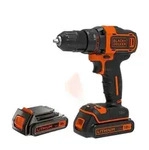 Black & Decker BDCDD186KB, Handbohrmaschine, Ohne Schl&uuml;ssel, Schwarz, Orange,...