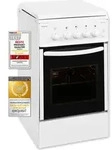 Exquisit Gasherd TF 6 GT-4 | Gas-Standherd | Gaskochfeld | 49 Liter Gas-Garraum 