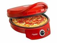 Bestron elektrischer Pizzaofen, Pizza Maker bis 230°C, mit Ober-/Unterhitze, für