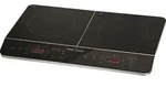 Profi Cook PC-DKI 1067 Induktions Doppelkochplatte - Schwarz/Silber