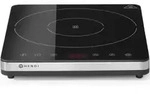 HENDI Induktionskocher Modell 2000 touch-control 230V/50Hz 2000W - Silber