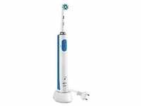 Oral-B Elektrische Zahnbürste PRO 600 CrossAction mit Timer weiß