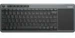 Rapoo K2600 Grau Kabellose Touch-Tastatur - Schwarz/Grau