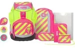 ergobag Pack Schulranzen Set 6tlg. inkl. Klettie-Set - Rosa