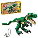 LEGO Creator Dinosaurier, 3in1 Spielzeug-Modell zum Bauen von T-Rex, Triceratops und