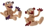 Jan und Henry - Handspielpuppenset, 35 cm - Braun