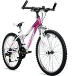 Bergsteiger Verona 24 Zoll Kinderfahrrad, geeignet f&uuml;r 8, 9, 10, 11 Jahre, Shimano
