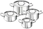 Topf-Set Nimm-4 tlg. Finesse - Silber