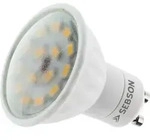 LED Lampen GU10 5W - Leuchtmittel warmweiss 3000K 380lm 110&deg; 230V SEBSON