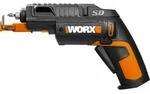 WORX WX255, Elektrischer Schraubendreher, Pistolengriff, 1/4", Schwarz, Orange, 230