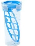 EMSA CLIP & CLOSE Rund Karaffe 0,5 l Blau, Transparent 1 St&uuml;ck(e) - Blau