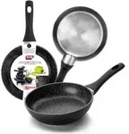 Ibili Natura 440016 Bratpfanne, 16 cm max. Durchmesser, Aluminium,