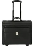 Dermata 2 Rollen Pilotentrolley 40 cm - Schwarz