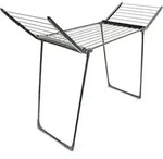Relaxdays Standtrockner, klappbar, 13 m W&auml;scheleine, HxBxT: 104 x 169 x 54,5 cm,