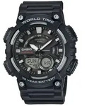 Casio AEQ-110W-1AVEF Collection Herren-Multifunktionsuhr - Schwarz