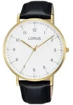 Lorus Klassik RH896BX9 Herrenarmbanduhr Design Highlight - Gold/Schwarz