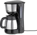GOURMETmaxx 01284 Filterkaffeemaschine, Isolierkanne, 8 Tassen - Silber