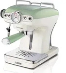 Vintage Siebtr&auml;ger-Espressomaschine gr&uuml;n - Gr&uuml;n/Wei&szlig;