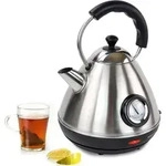Syntrox Germany Wasserkocher Retro Marox 1,7L 2200W Temperaturanzeige - Silber