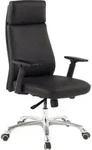 AMSTYLE B&uuml;rostuhl PORTO Echt-Leder Schwarz ergonomisch mit Kopfst&uuml;tze Chefsessel